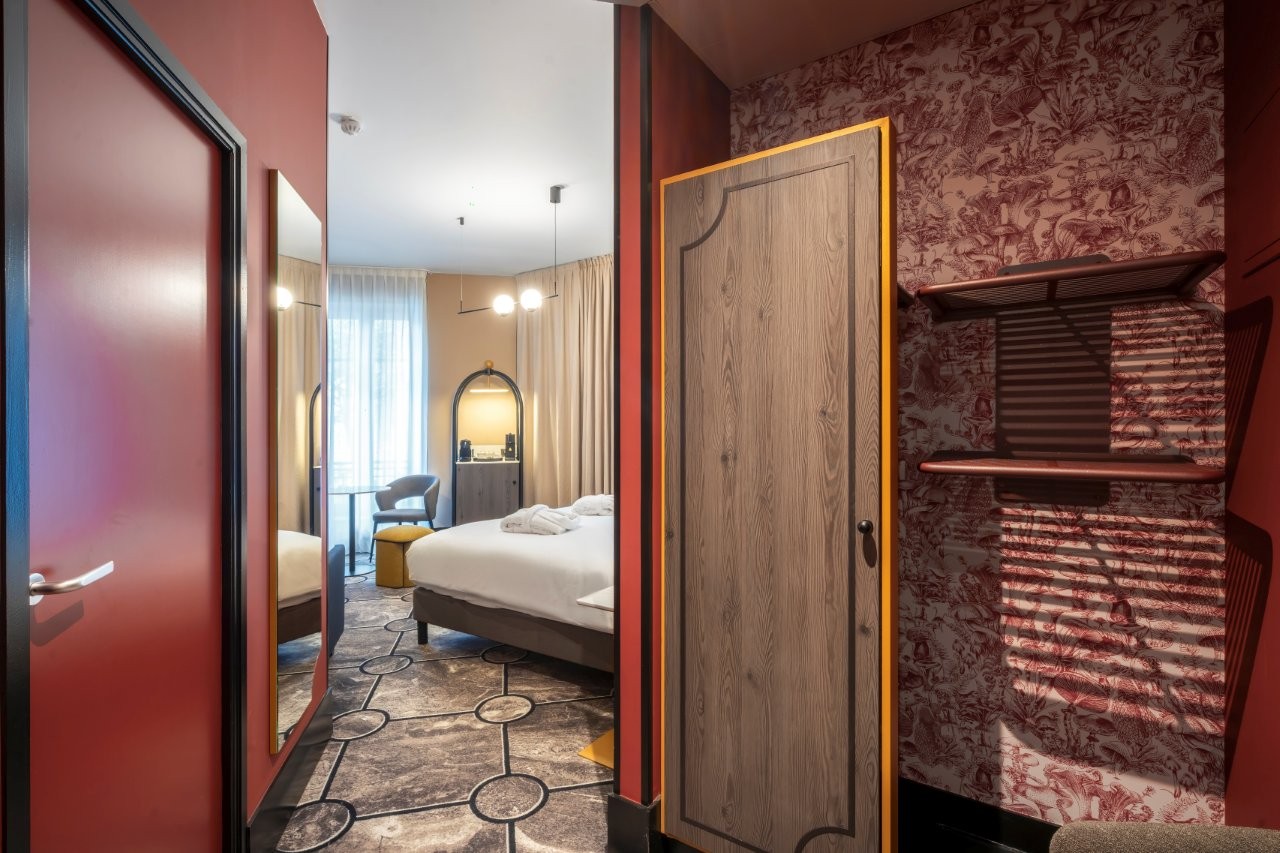 Junior Suite avec un lit double et un sofa